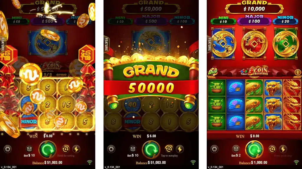 3 Coins Game777 Bonus